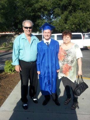 Tylers Grad Picture Congrats Job well done...!!