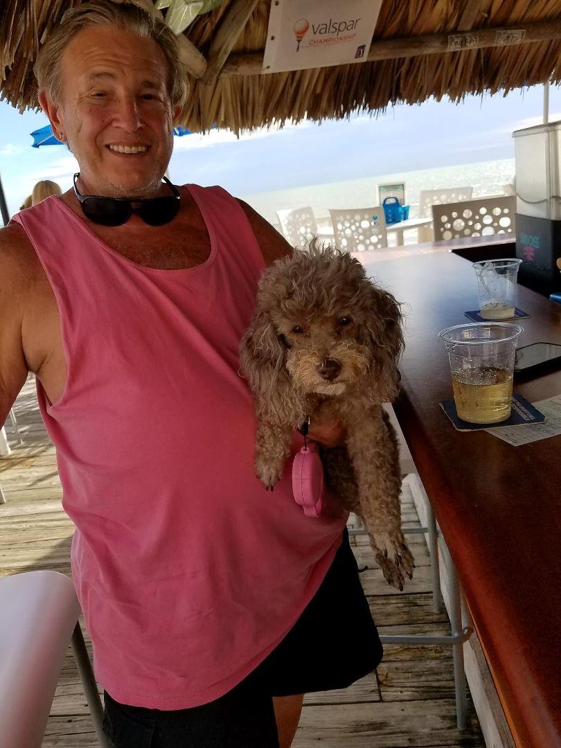 COCO AND I AT DOUBLETREE DURING 2017 STORM