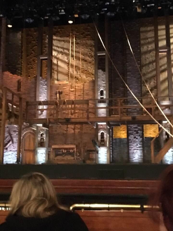 Awesome seats for Hamilton