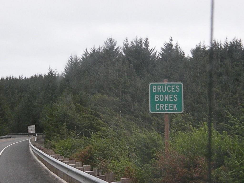 Despite what this sign implies I will return from this trip mostly intact.