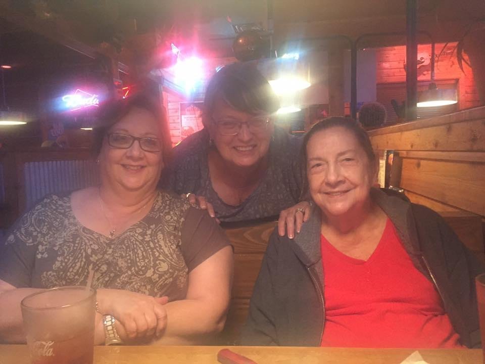 Last night in Laredo with my wife, sister, and my mother.