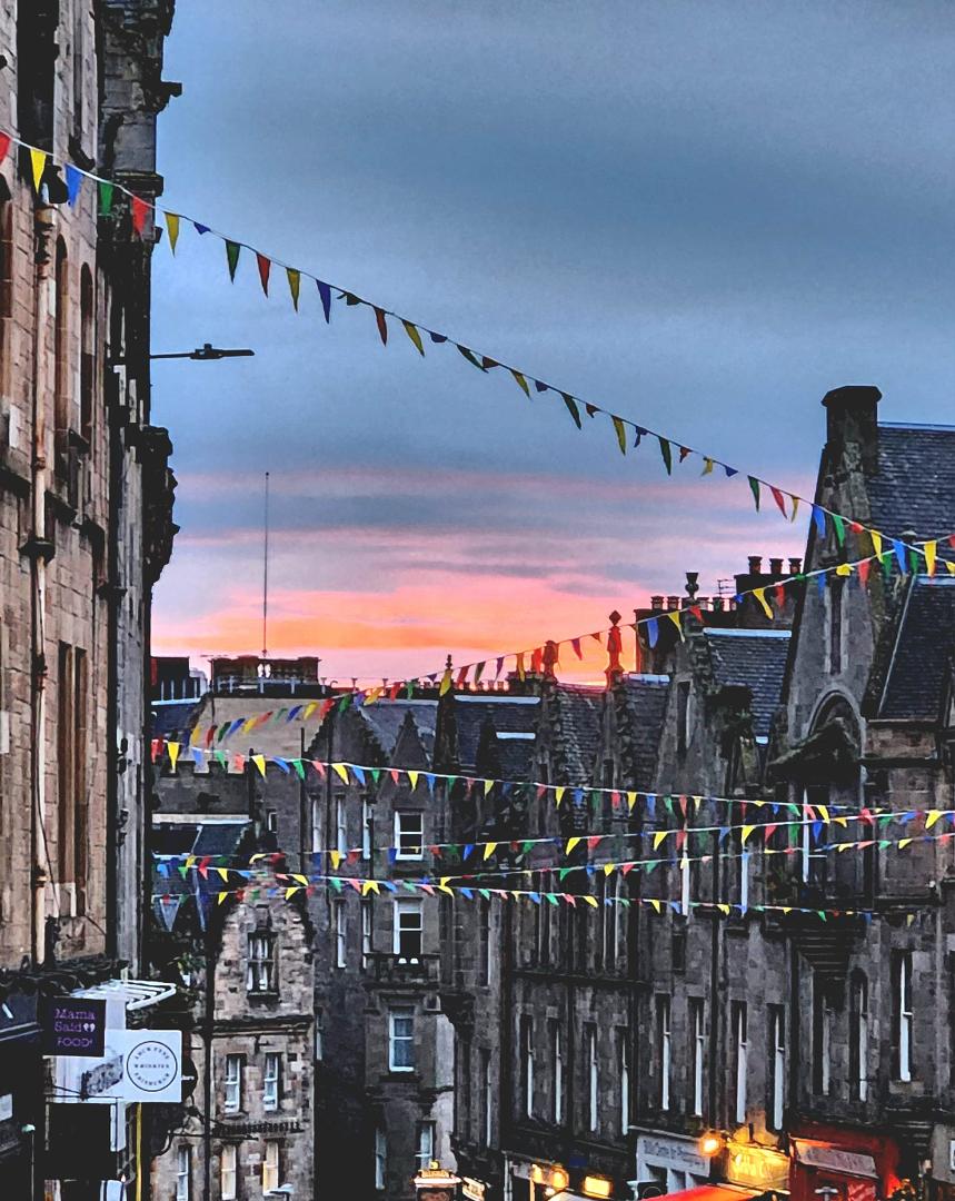 Edinburgh sky