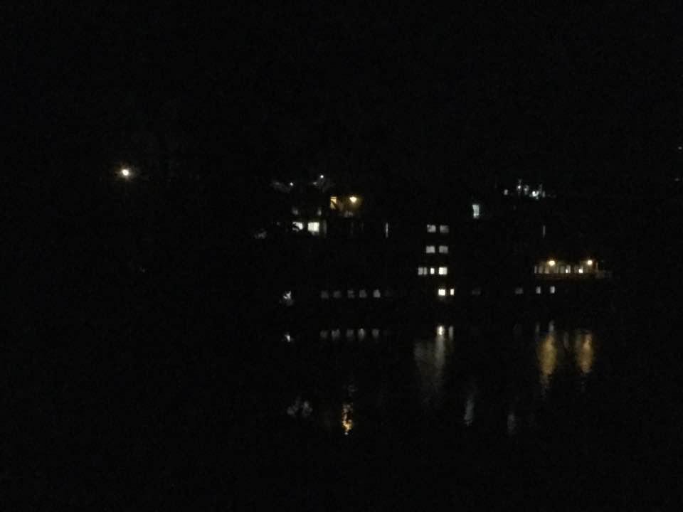There it goes. Not a good picture.