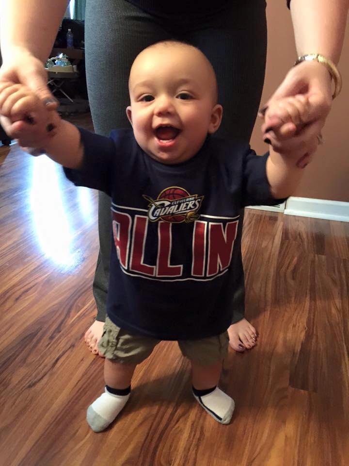 Sam's ready, are you!!! Go Cav's🏀🏀🏀🏀