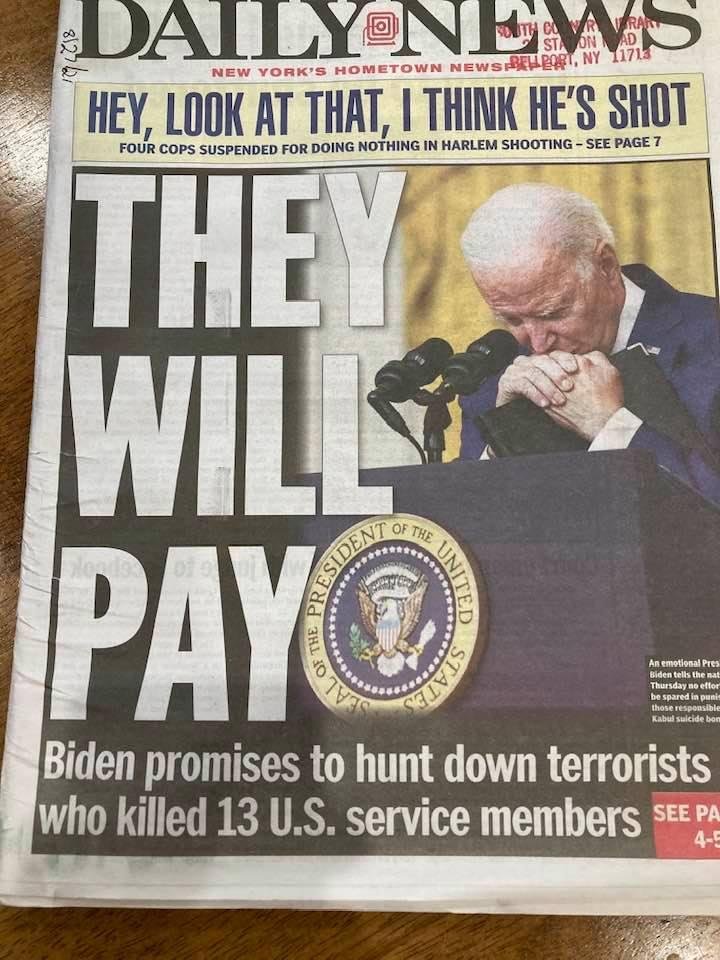 What are you talking about They already paid big joe!