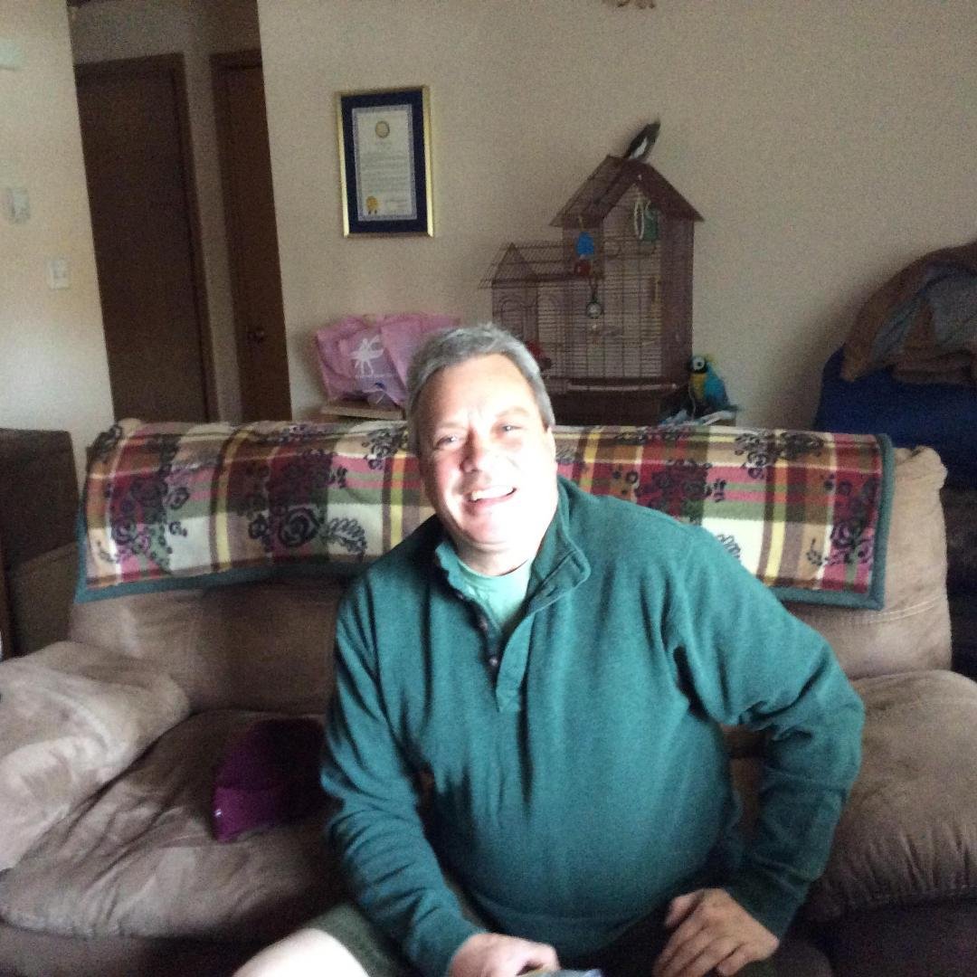 Here is Derek Ellis the new love my life he is the best man and he gave me a wonderful birthday to include getting that beautiful ice cream cake,love you babe!