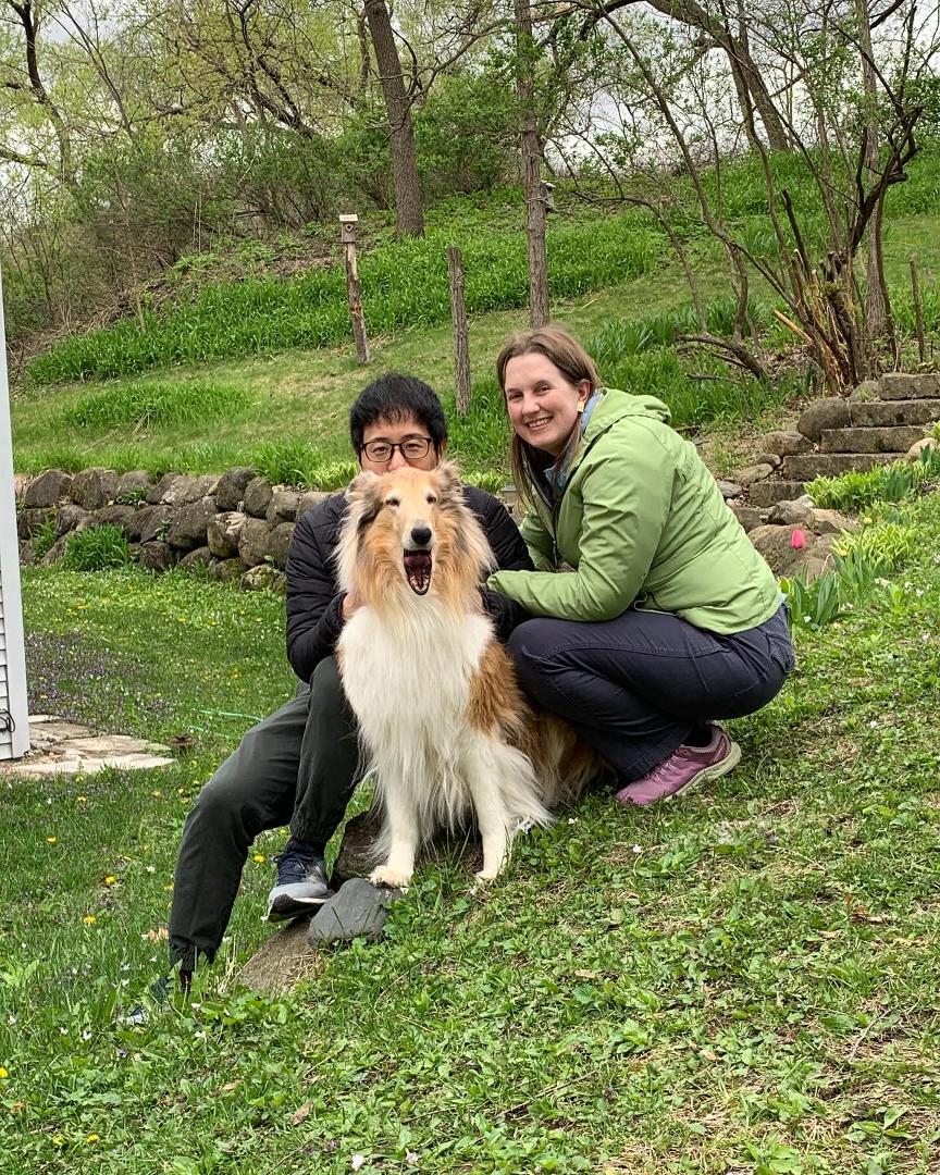 Jayne and Shuta just came back from an art fair. That means treats and Tippy time for a Lodi collie! #tippytime #puppyfun #lodi #lodiwi #wisconsinspring #aintnosunshine #wisconsindogs #dogsofwisconsin #may3 #may3rd #backyar