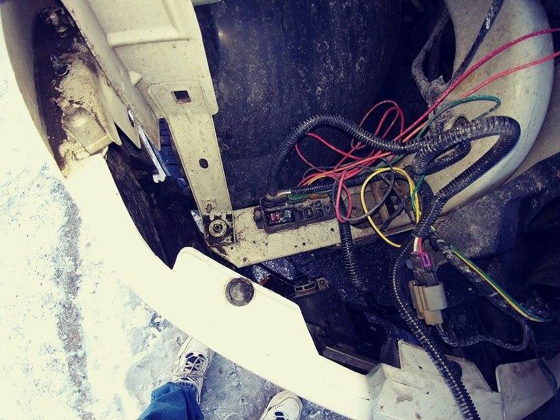 Notice flat installation... this is behind passenger side and yes there is one behind drivers side
