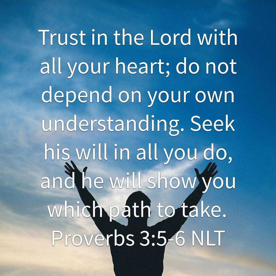 My favorite scripture... Yes He will.
