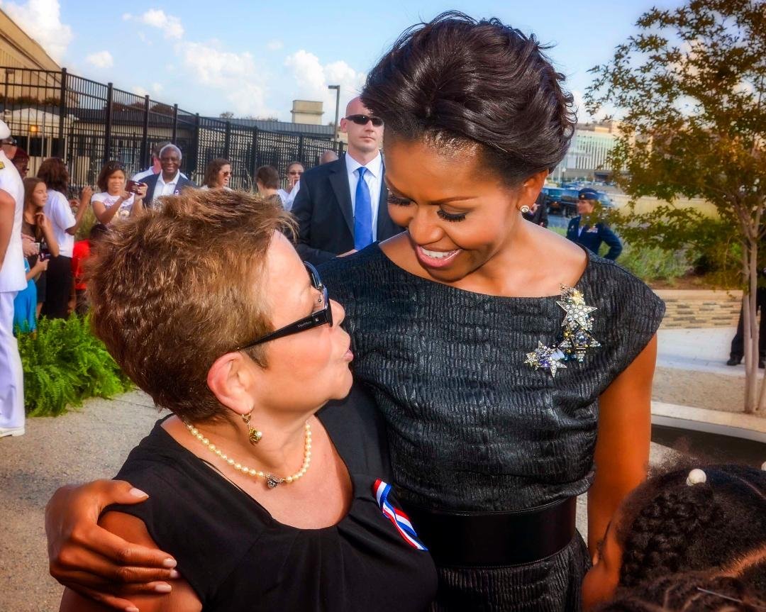 To my beautiful first lady, with the amazing former first lady, HAPPY BIRTHDAY ANA, with all my love........Tomasito!!!