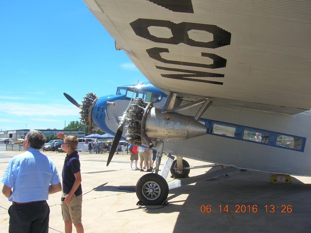 L   JACK GRAY's album, My ride on the Ford Tri-Motor in June 2016... 
