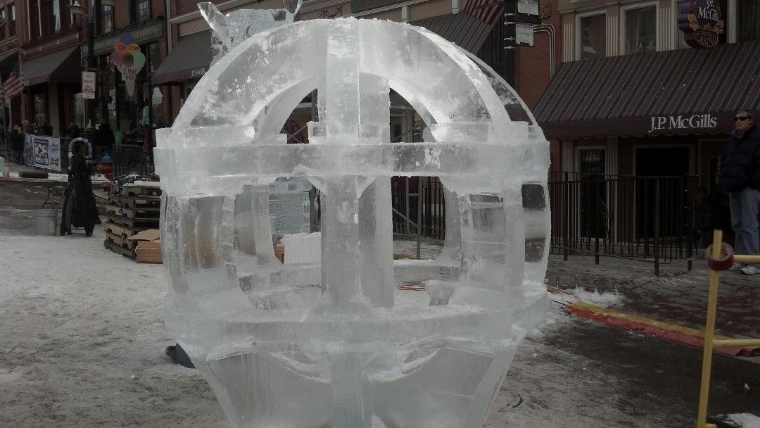 Ice festival in Cripple Creek