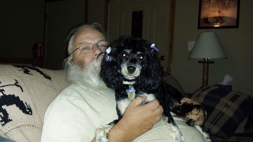 Maggie just got her first hair cut and still has her bows