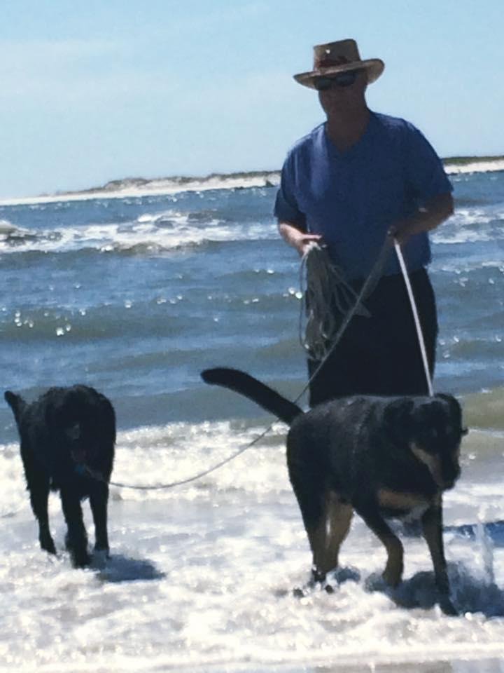 The Boyz catching a few rays at the beach