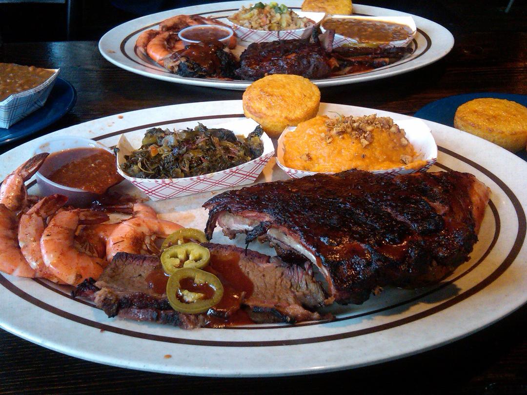 Albany, New York Dinosaur Bar B Que excellent food 2012