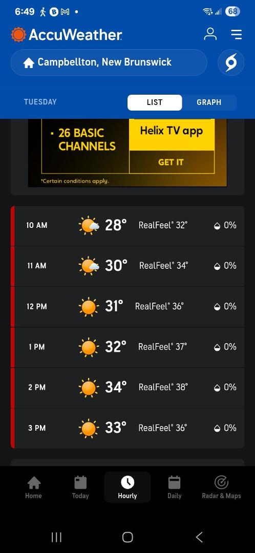 Another hot day
