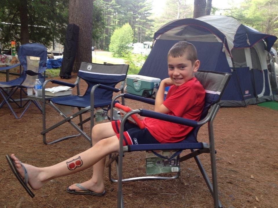 Jimmy's new tat...did I mention they're temp