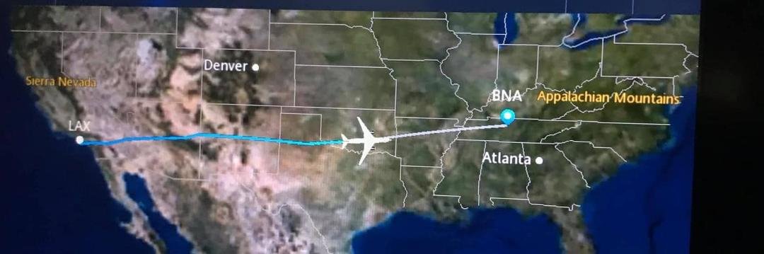 I have always loved traveling …. To say I miss these days is an understatement.
PHX-LAX-BNA
The long way home.