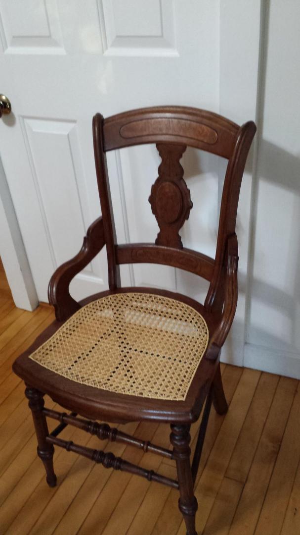 learned to cane a chair