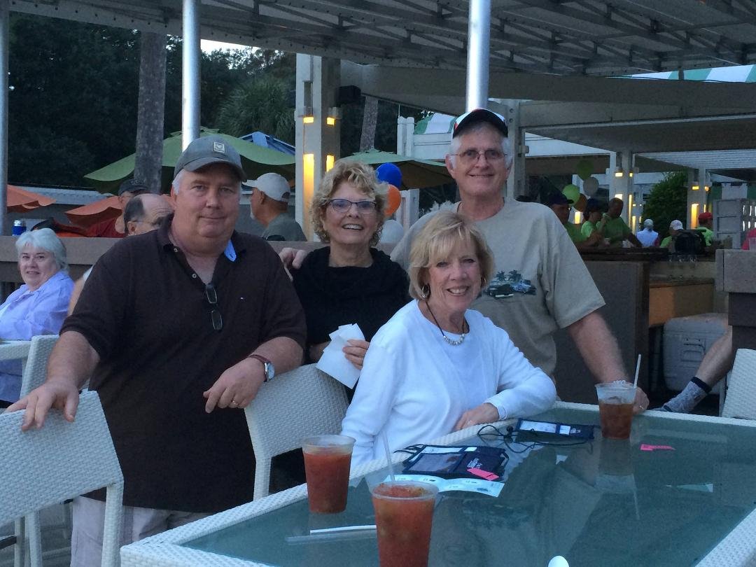 Hanging out at Pool Bar Jim's at the Grand Ocean, Hilton Head NC