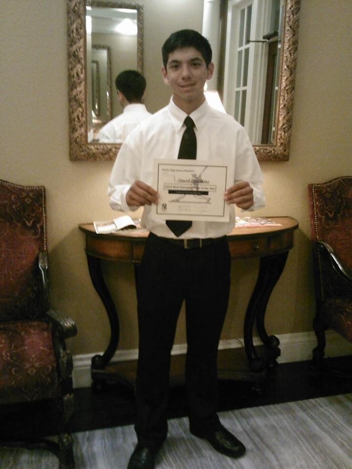Very proud of our MVP