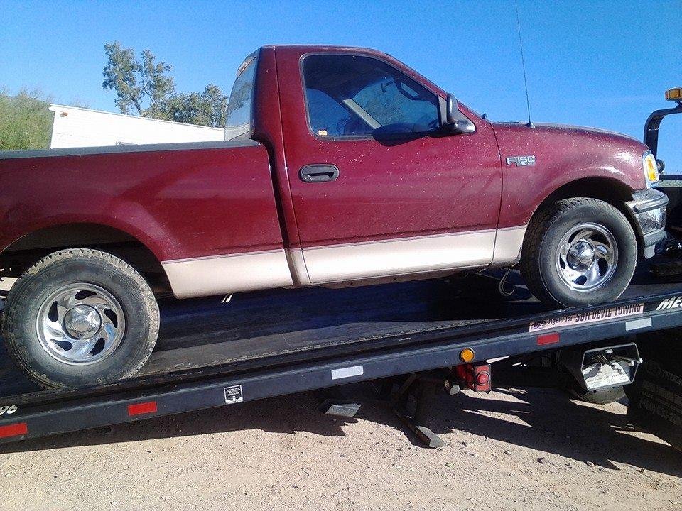 Truck going to the Dr. ...Ugh...