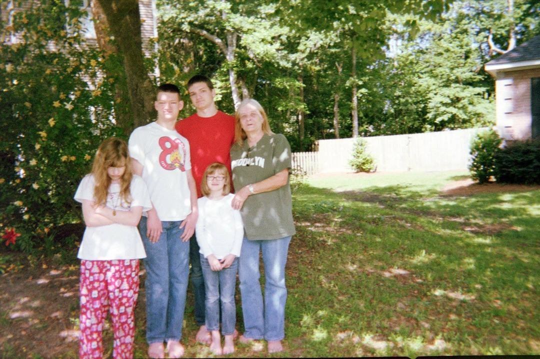 me and the crumb snatchers (Grandchildren) circa may 2014  SC