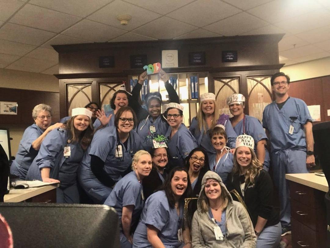 Happy New Year to all my night shift family pictured and not! Love You Guys!
