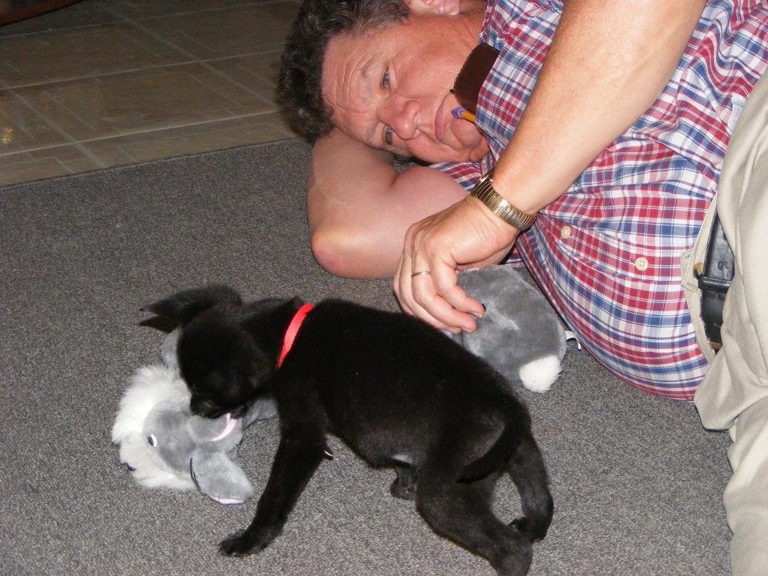 Me and Sammie playing - 4/26/12