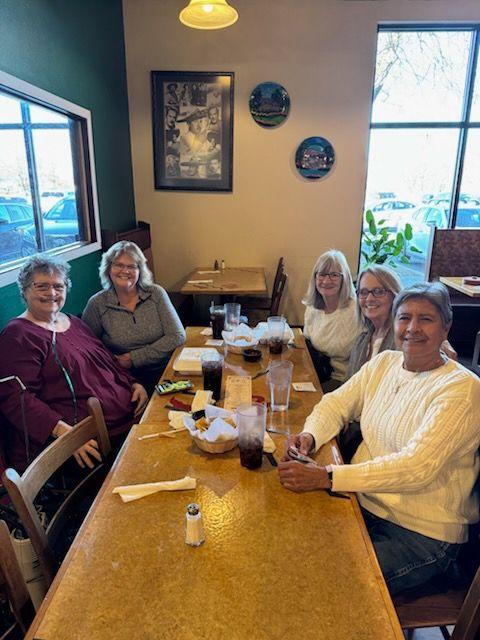 Lunch with some beautiful friends. How can it be over 20 years since we worked together? Can't wait to do it again.