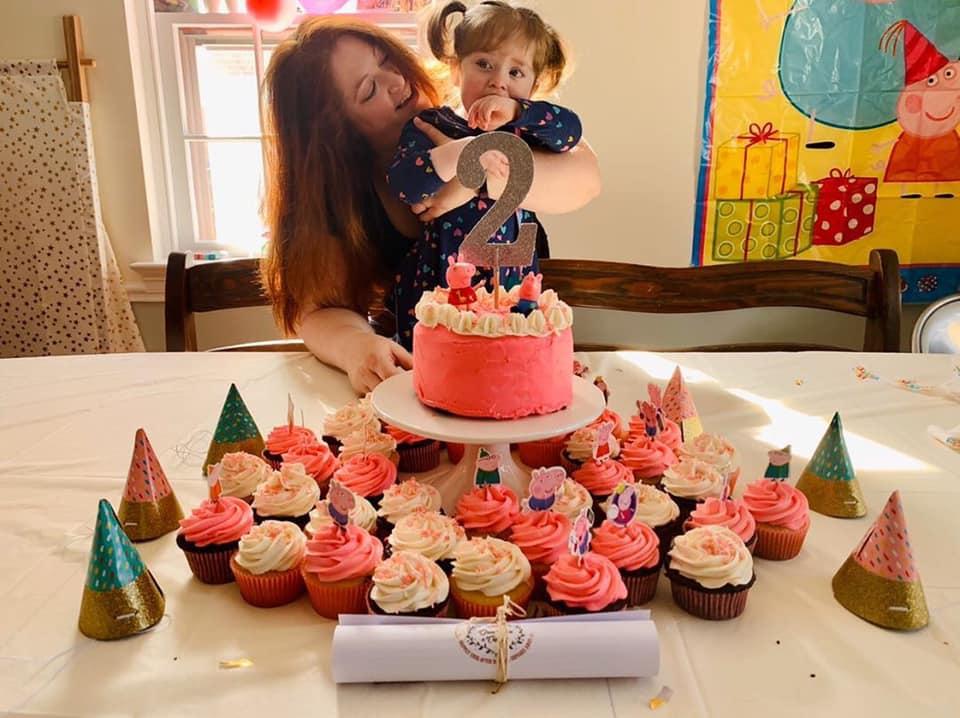 Ruby was apprehensive about everything about her birthday EXCEPT for cupcakes and cake. Thank you to Once Upon a Cupcake for the delicious cake and cupcakes, and the Peppa-themed story you wrote for Ruby!!! ♥️♥️♥️