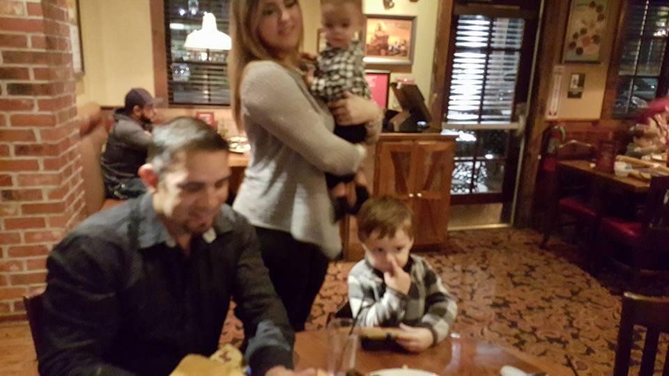 Early New Year's Eve when you are an oil field family.