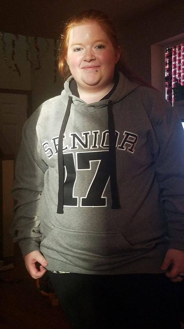 Got one of my senior sweatshirt