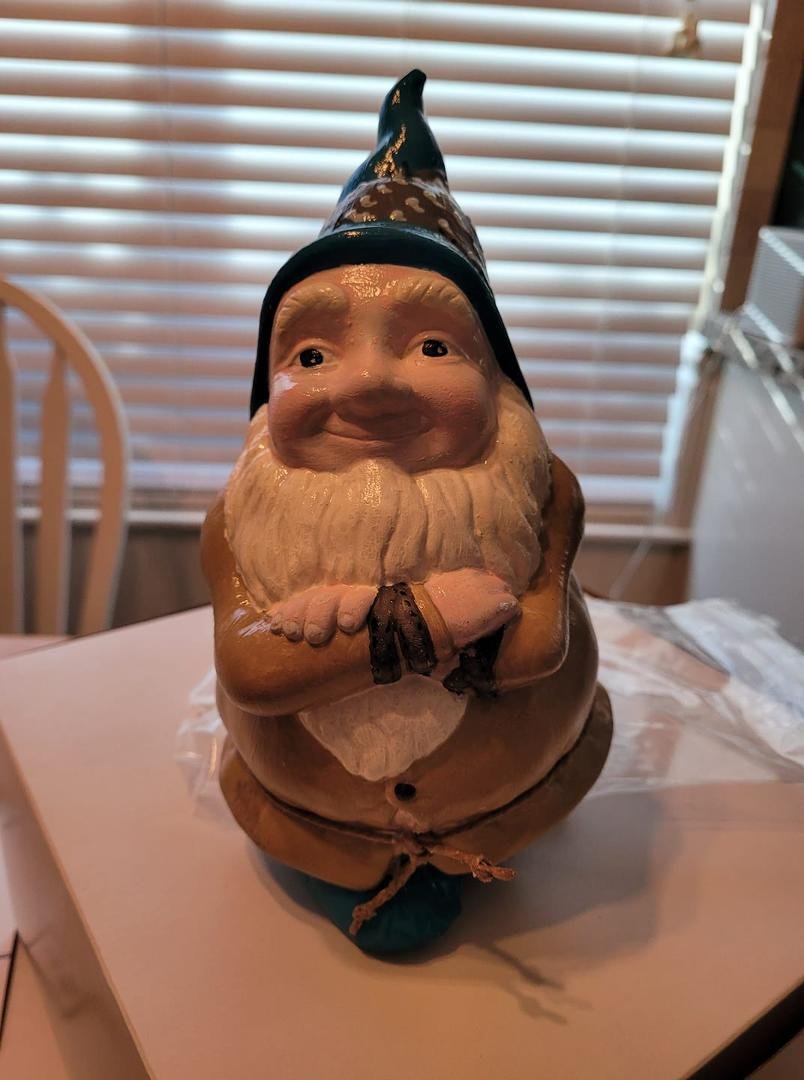 A new gnome for the garden...Bob the Gnome.