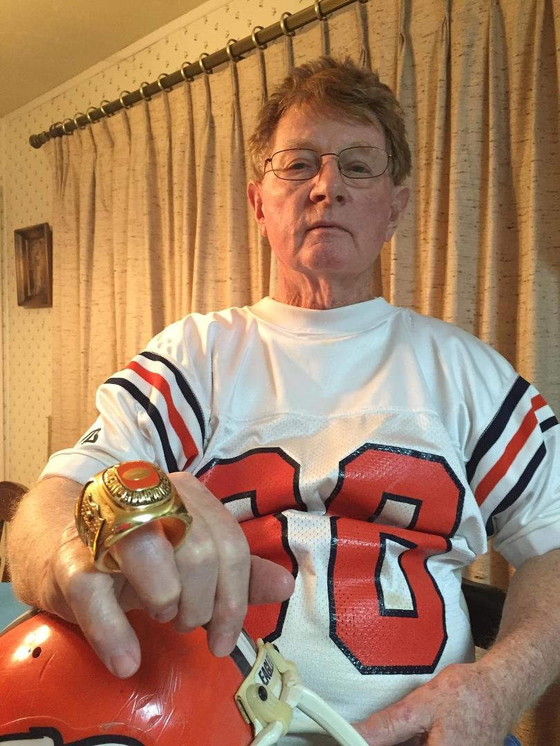 Just wanted my friends to remember when I won the Super bowl. I still have the ring.