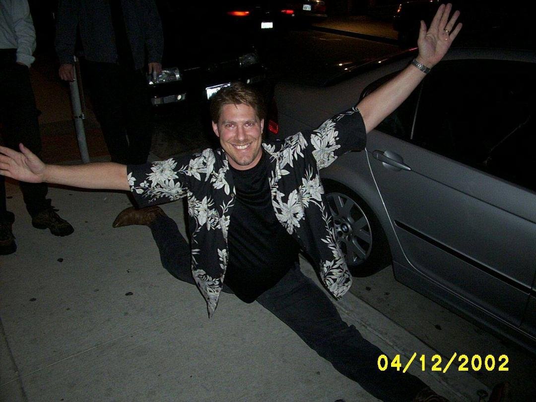 Okay, I've never participated in TBT before, but I guess I'll jump onboard. From my 36th birthday ....
