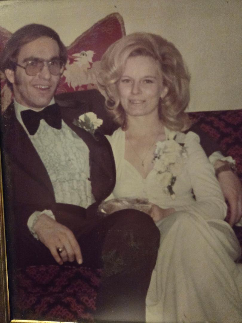 Wow, 49 years. Happy Anniversary to my lovely bride, Love You.