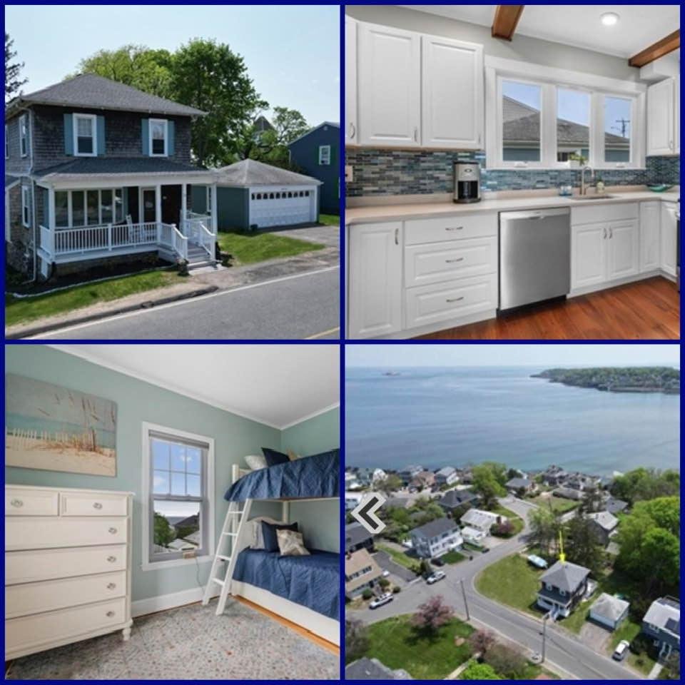 Fabulous beachside home.
Minutes to sandy Short Beach🏖️
3 beds 2 baths☺️ totally renovated😀
Ocean views from most windows😉
HUGE back yard
2 car garage and more!
21 Little Nahant Road - Nahant 🏖️ 
Check it out 🙋‍♀️