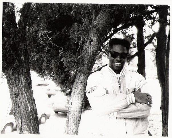 Box cut, shades, leather jacket, yea I was cool!