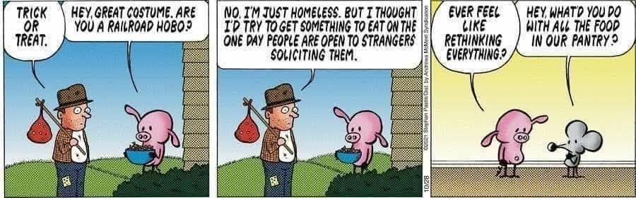 Once again, so much wisdom from Pig.  Ya gotta love Pig!  ❤️