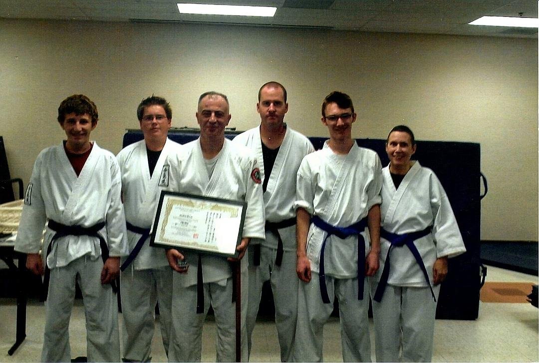 Sal Pinzone, Seisei's most difficult yudansha examination. Great job.