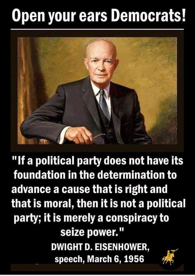 Now here is one to think about. Or maybe not if you are a Democrat.