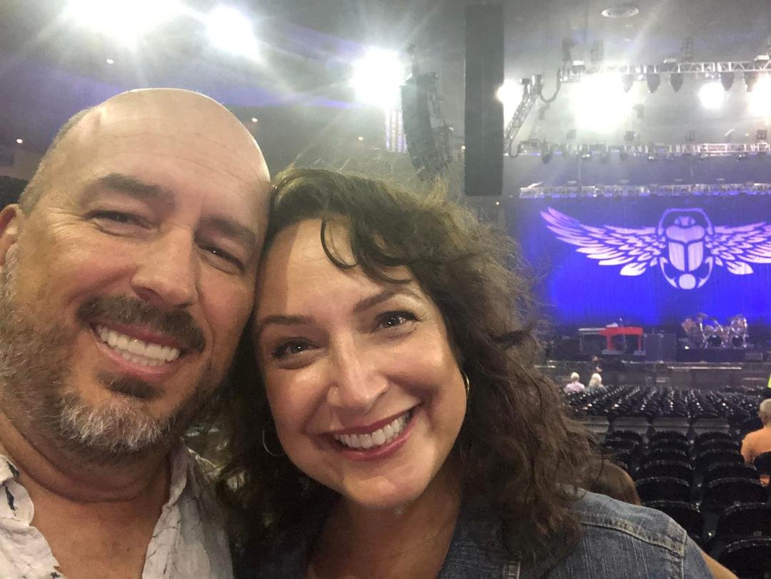 Seein’ Journey for the 3rd time! (First time with my girl.) Rock on!!!