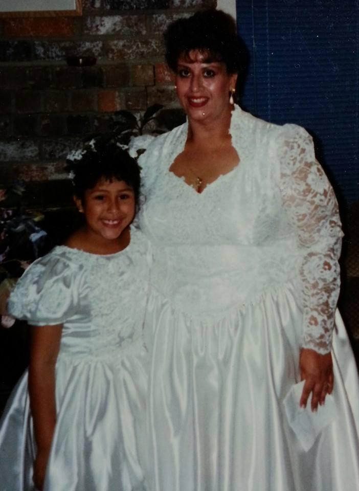 Yes today is the special day that my beautiful family met to honor our love and commitment to each other until death do it s part. Nineteen years of sharing our lives together in the eyes of the church. The gifts you have g