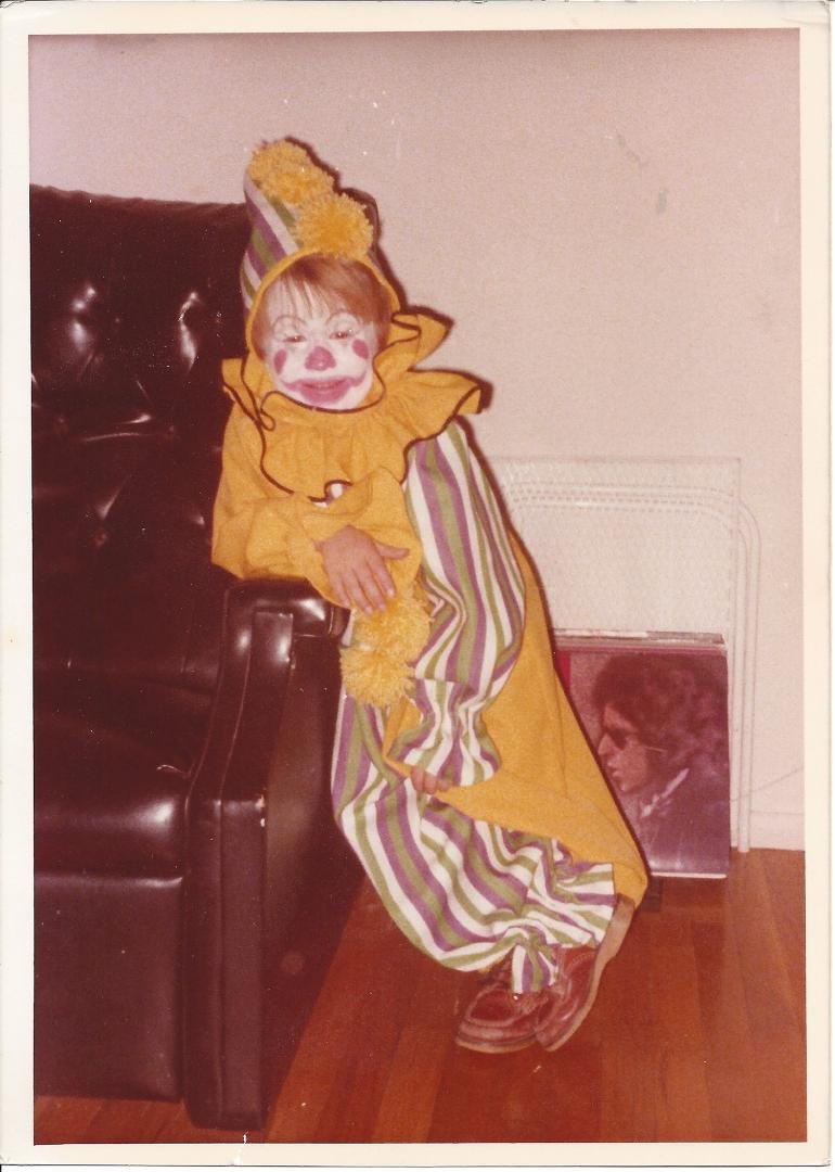 This is what Moms are for.   Justin Crucet Halloween 1977
