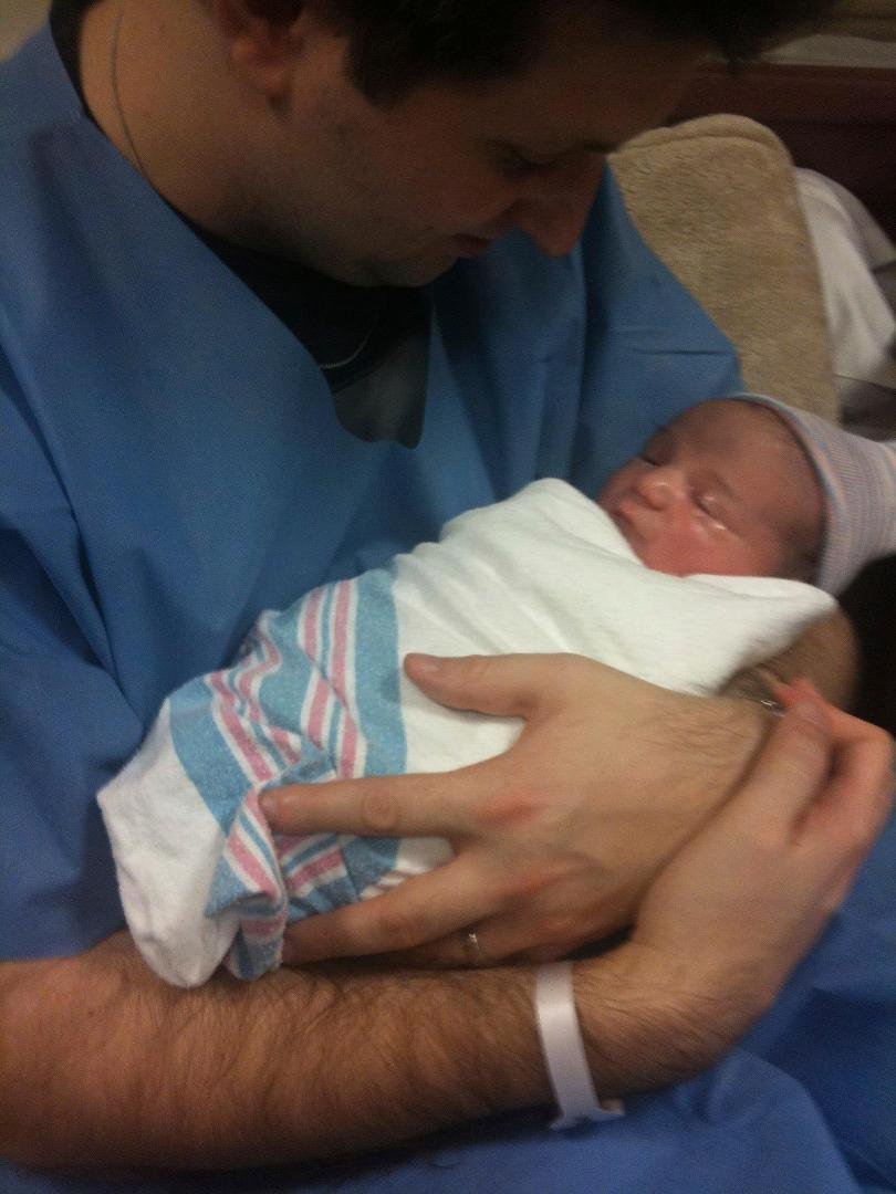 Fabian Mark Jozsa arrived 11-22-11 at 4:00 PM. 8 lbs 6 oz. Ana, Fabian and Fabian are doing GREAT!
Have a good Thanksgiving,
Steve