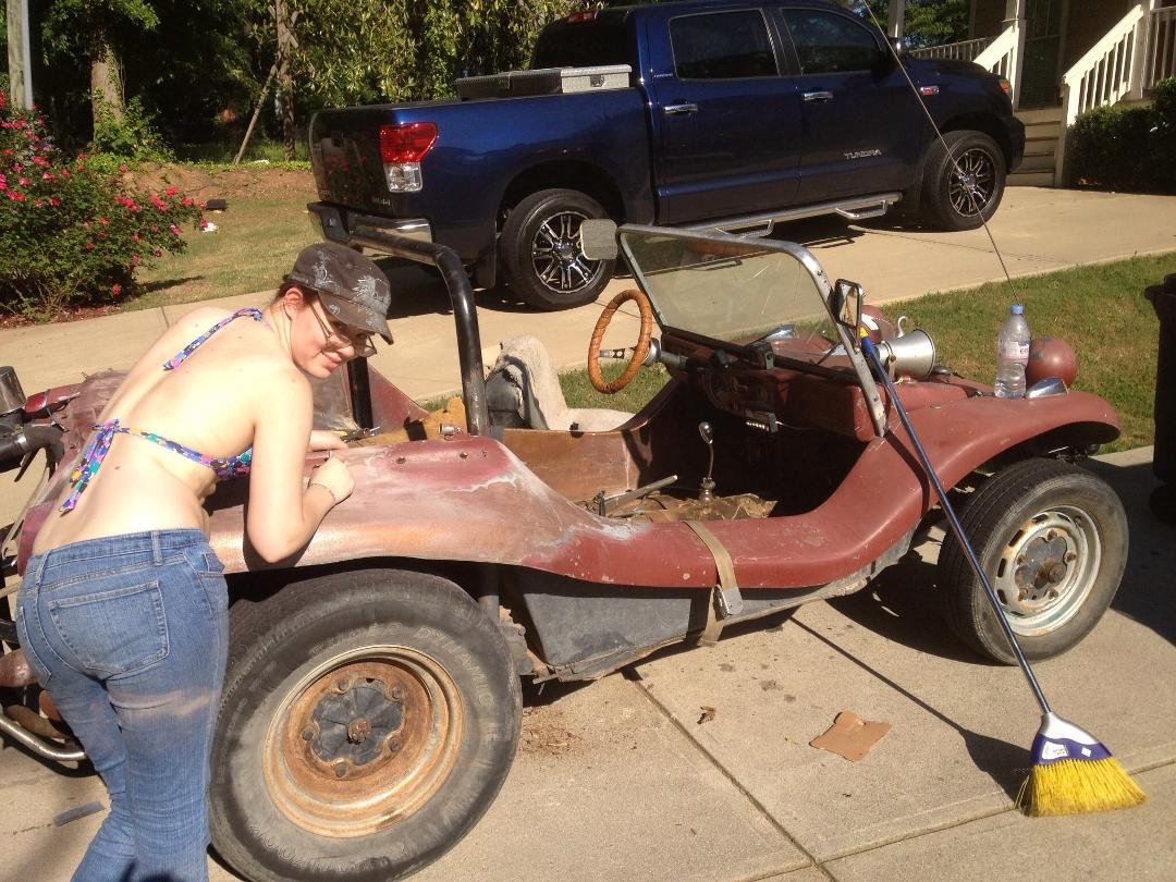 The restoration begins