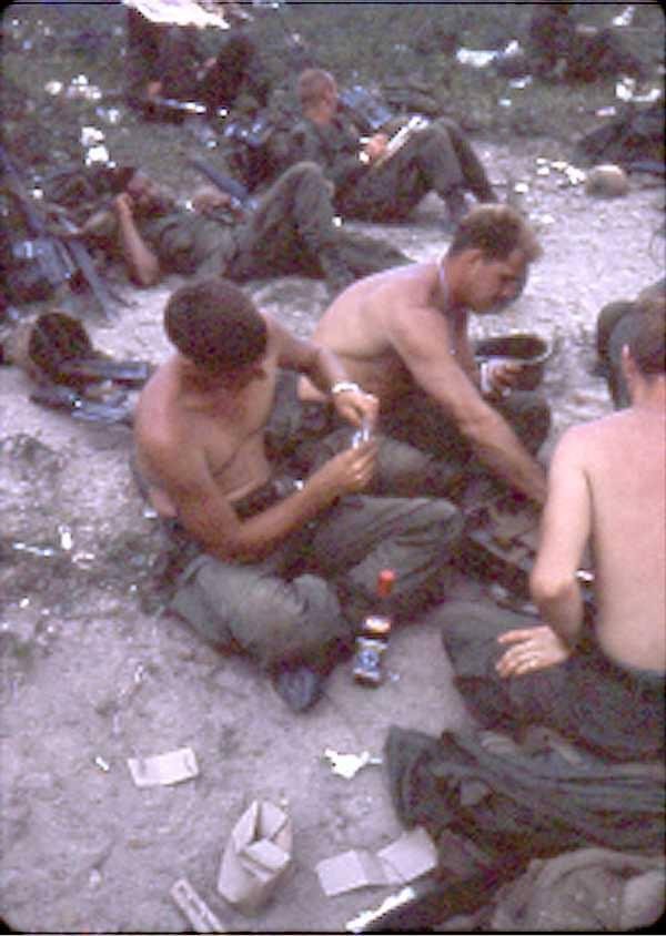 Guy with his head down was my RTO for a while,
He had a heat stroke and was sent in