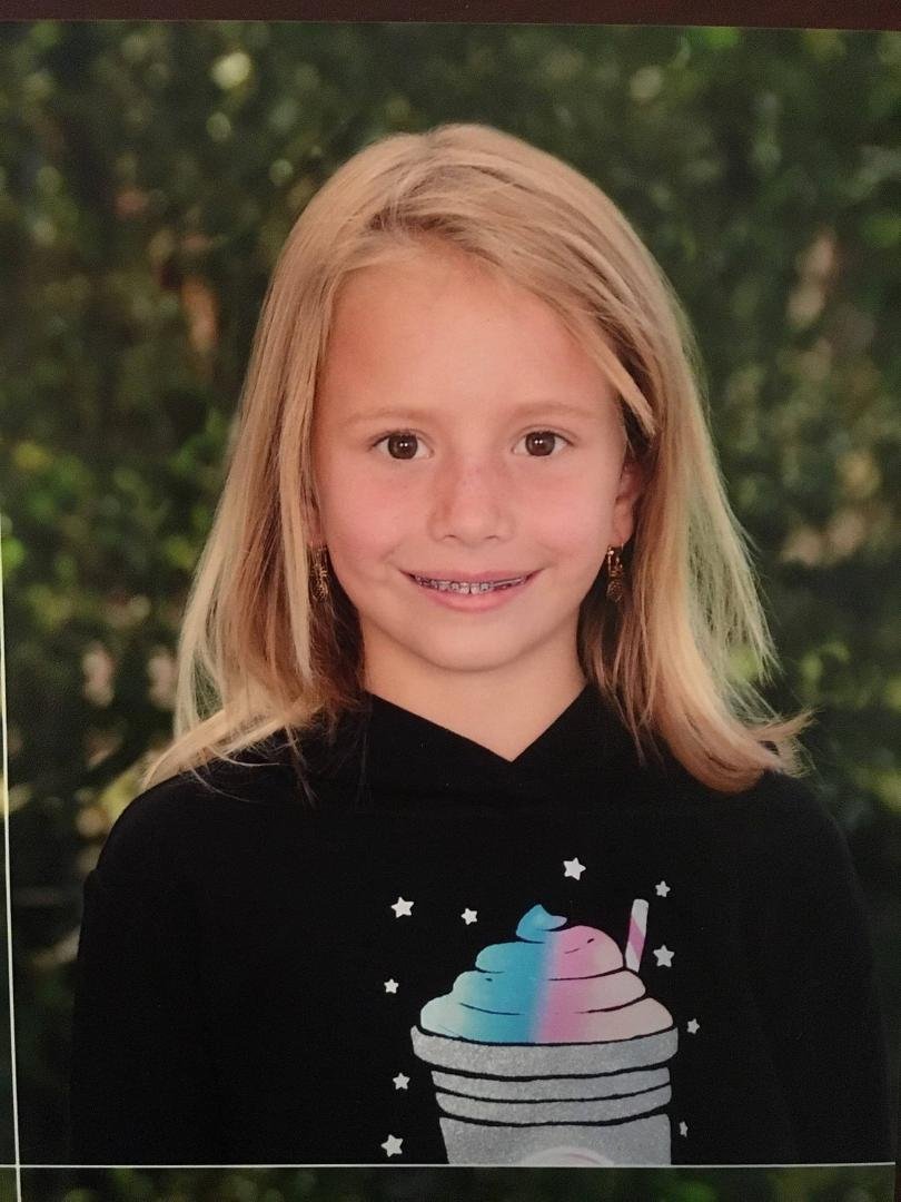 My oldest Grand Daughter. 8 years old and 3 grade.