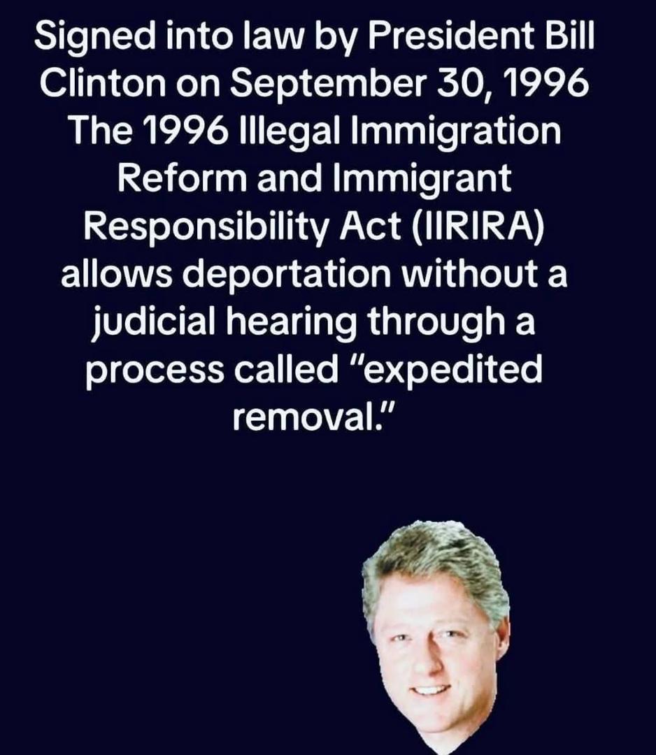 All this libtard protesting for enforcing a law enacted by a Democratic President...................inconvenient facts....................